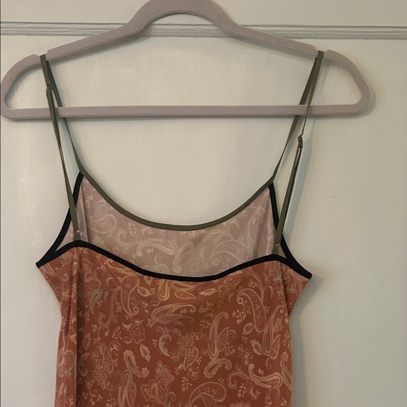 Réalisation Par Cameron silk slip dress Dazed paisley print medium - Picture 5 of 8